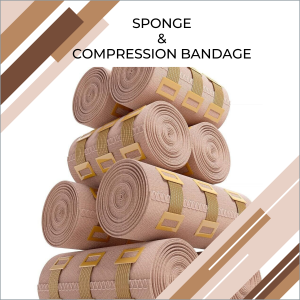 Sponge & Compression Bandage